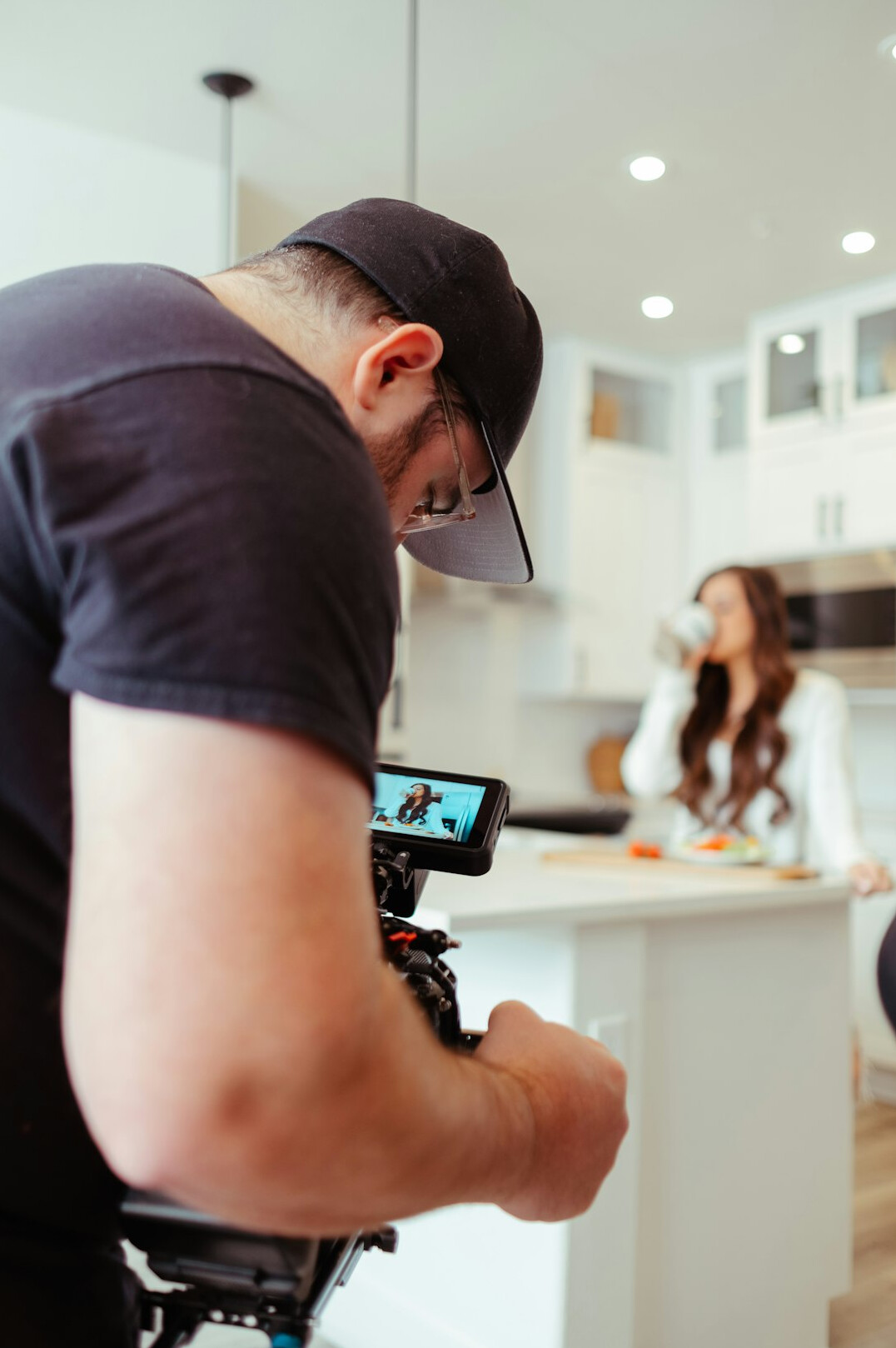 television commercial filming