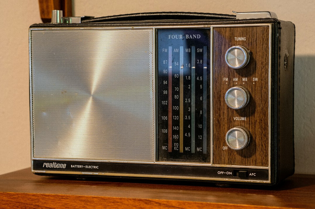 old radio advertisement